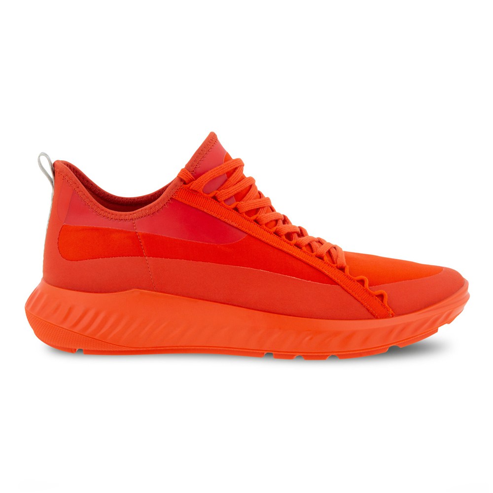 ECCO Mens Slip On Orange - St.1 Lite Sneakerss - BDJ-675120